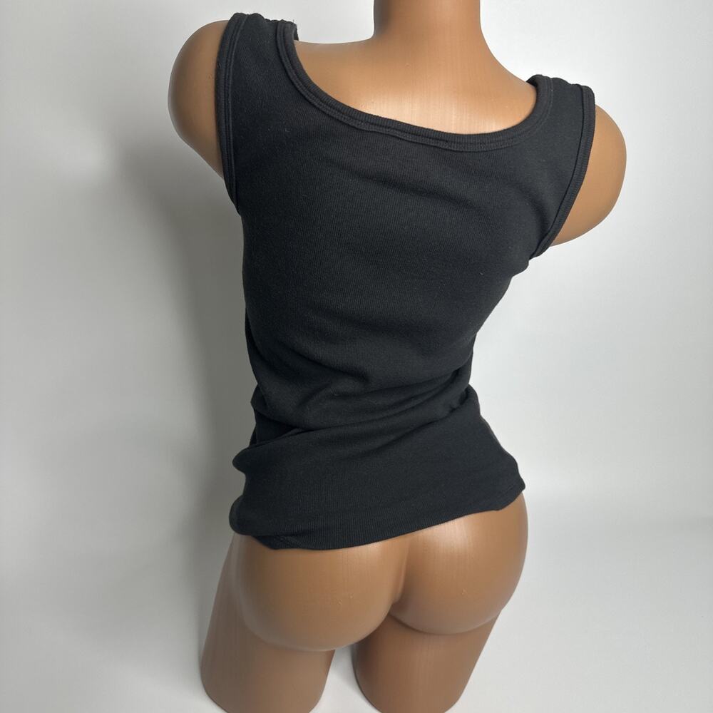 Vintage 90s Christine Alexander Womens Medium Rhinestone Tank Top Sleeveless - Picture 2 of 8